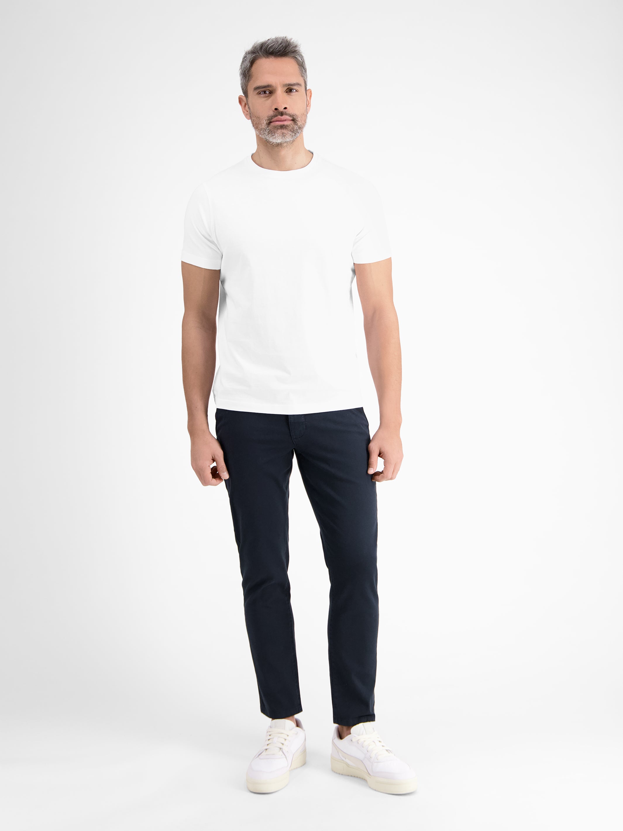 Klassisches Rundhals Herren T-Shirt - LERROS