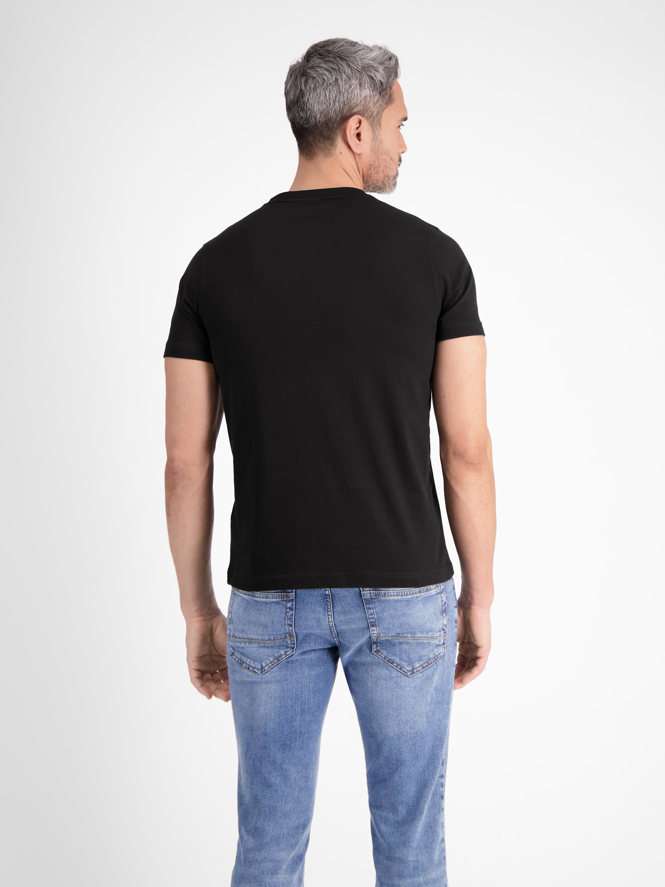 Klassisches Rundhals Herren T-Shirt - LERROS