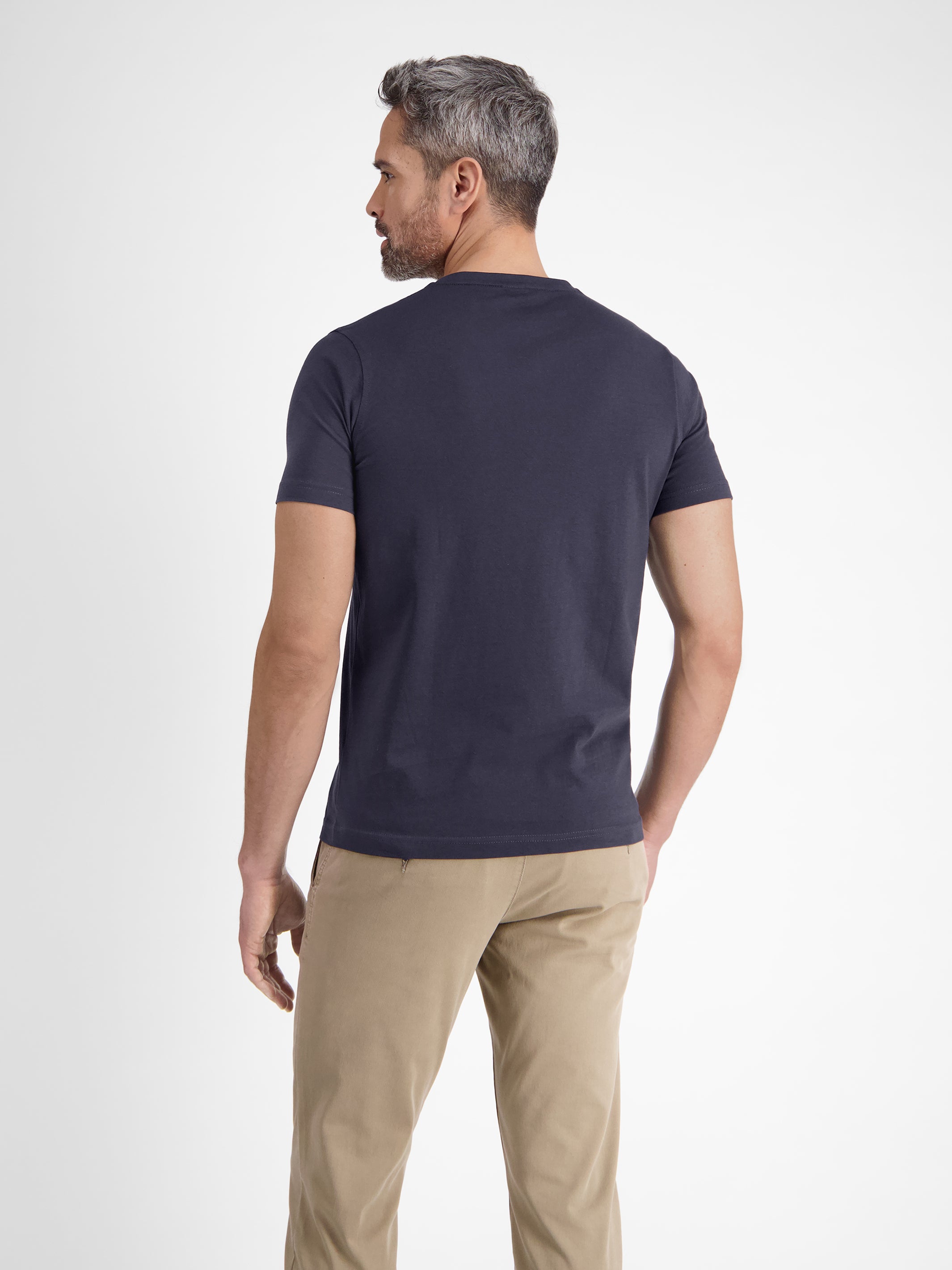 Klassisches Rundhals Herren T-Shirt - LERROS