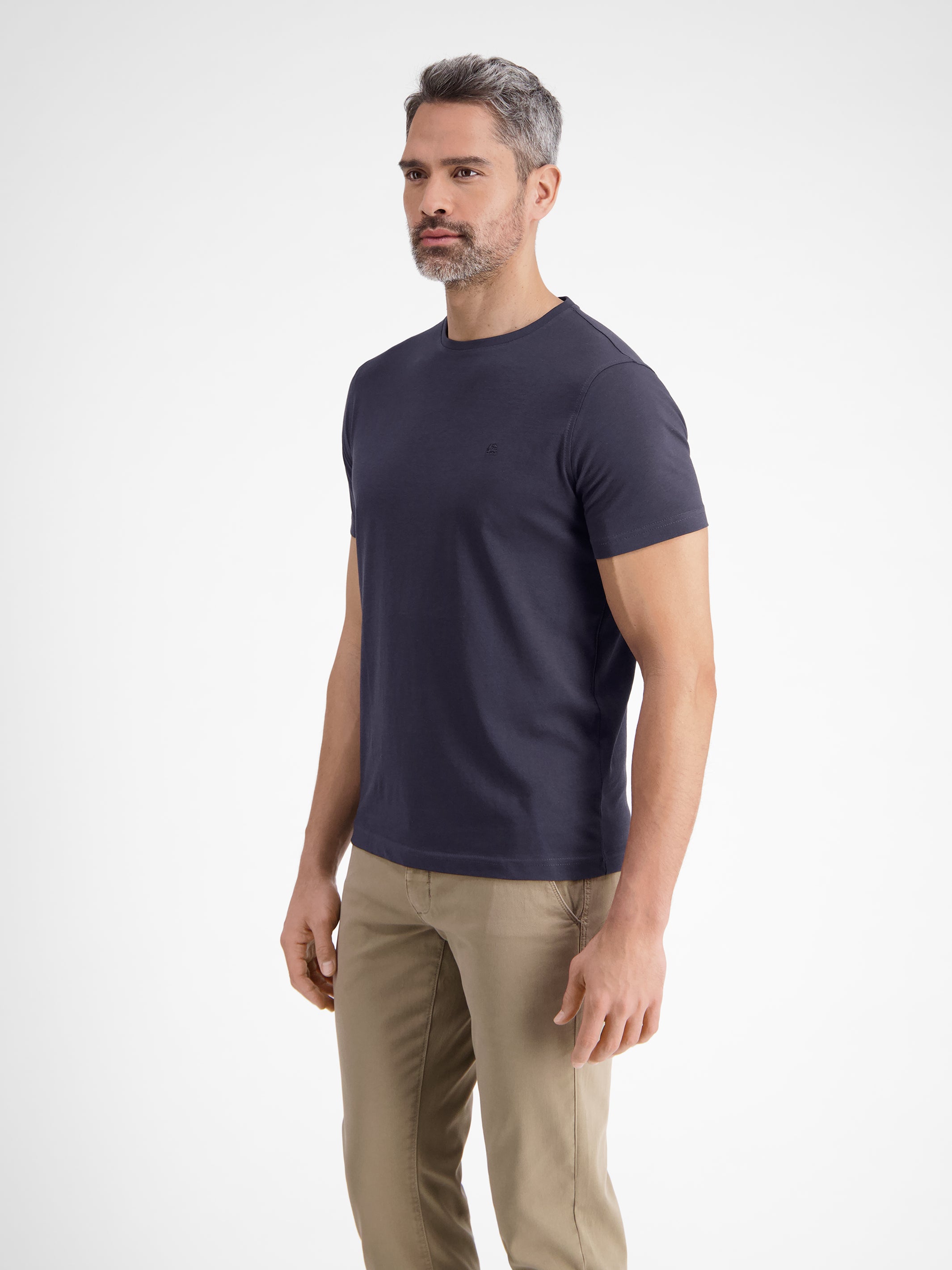 Klassisches Rundhals Herren T-Shirt - LERROS