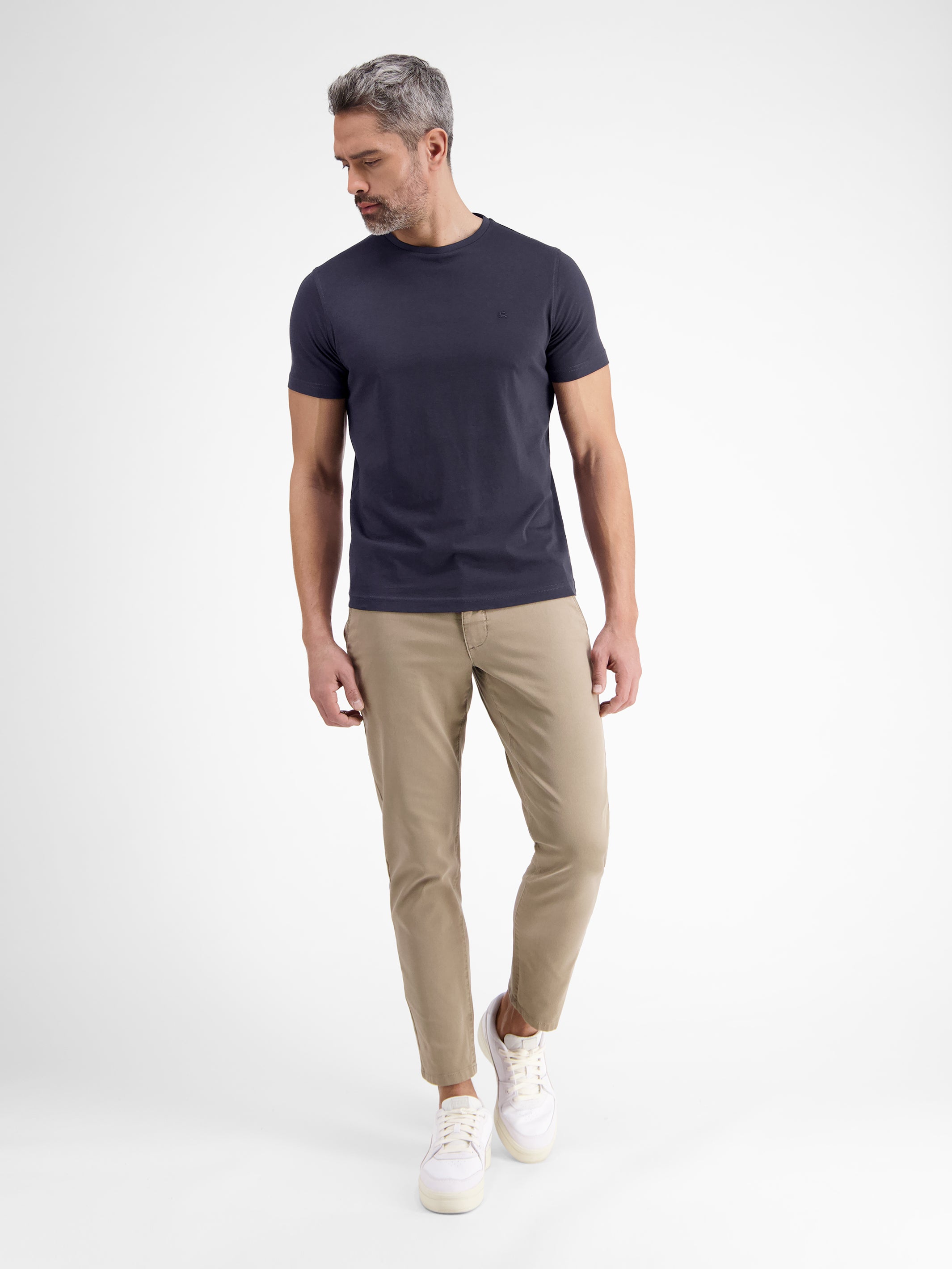 Klassisches Rundhals Herren T-Shirt - LERROS