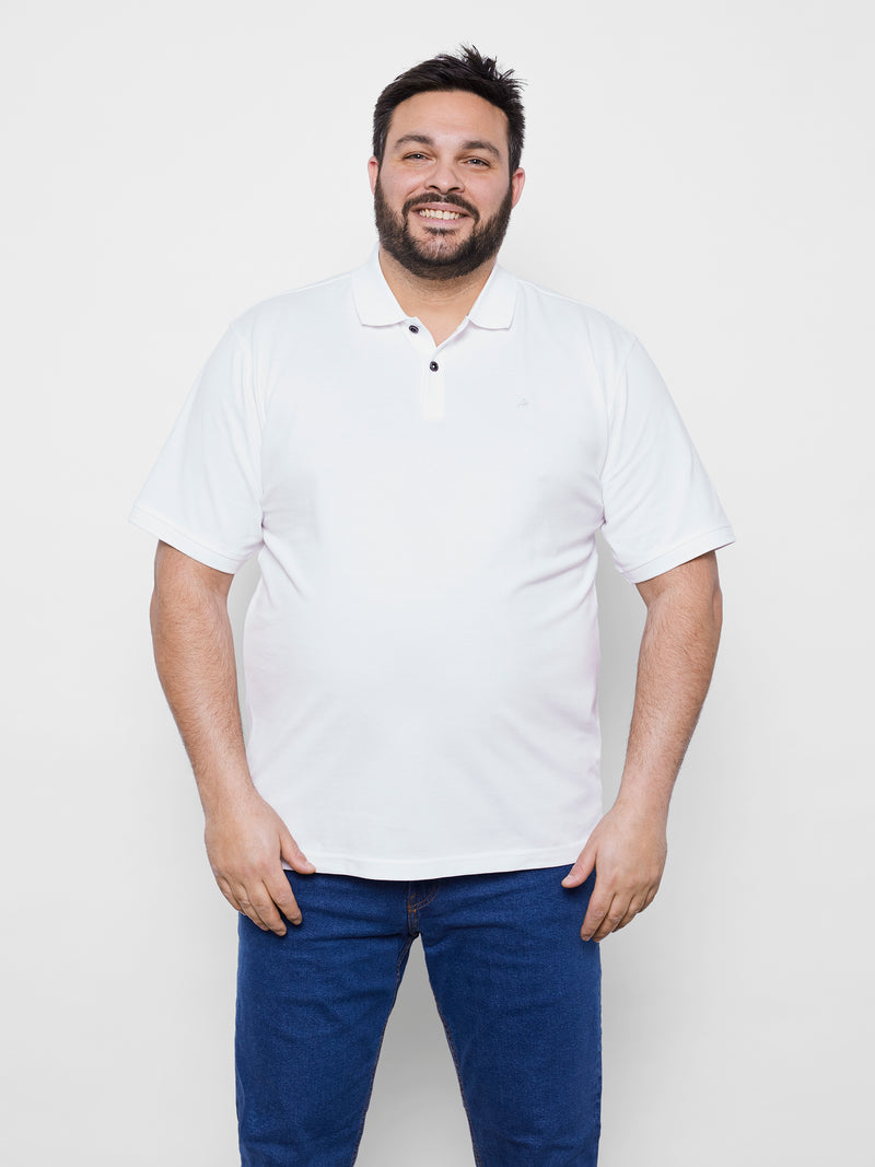 Basic Poloshirt für Herren - LERROS