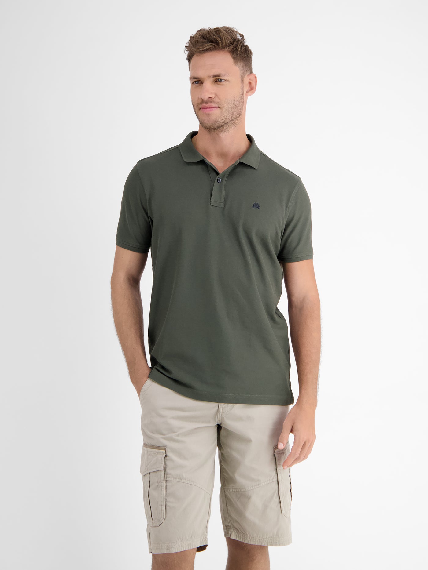 Klassisches Poloshirt für Herren in *Cool & Dry* Piquéqualität – LERROS SHOP