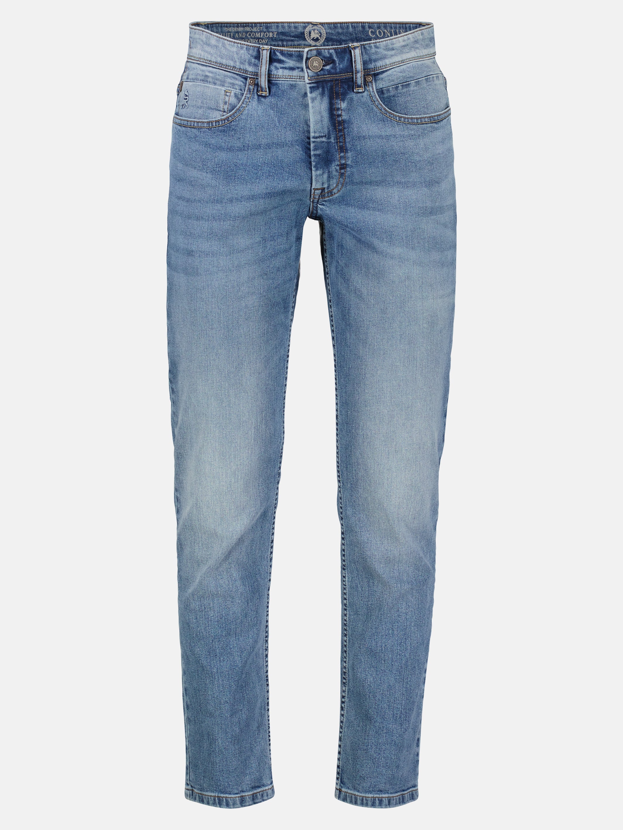 CONLIN 5-Pocket Stretch-Denim, SLIM FIT , blue - LERROS