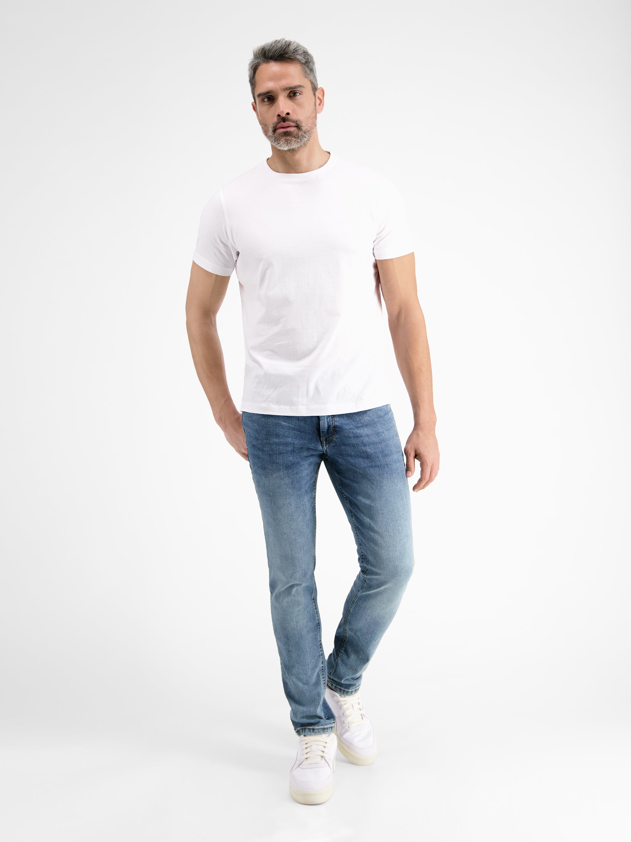 CONLIN 5-Pocket Stretch-Denim, SLIM FIT , blue - LERROS
