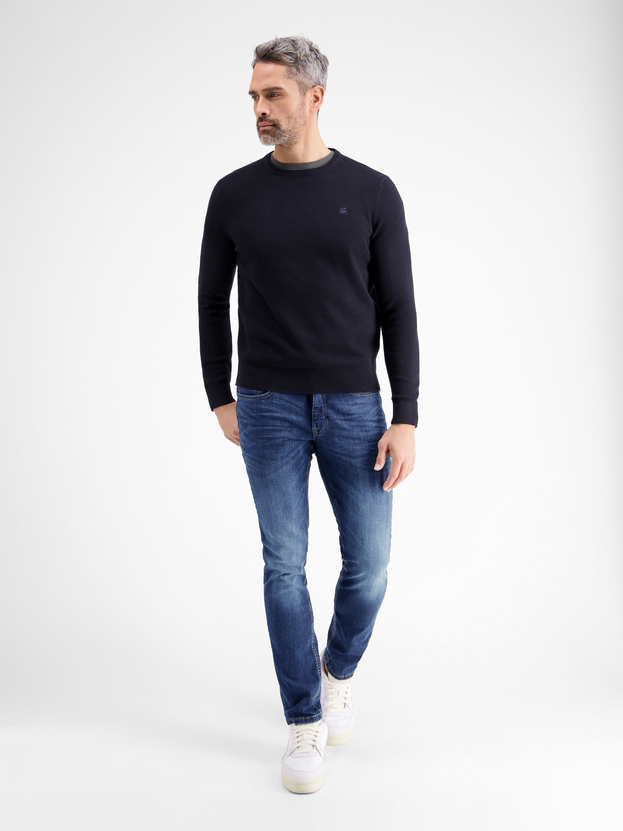 CONLIN 5-Pocket Stretch-Denim, SLIM FIT , blue - LERROS