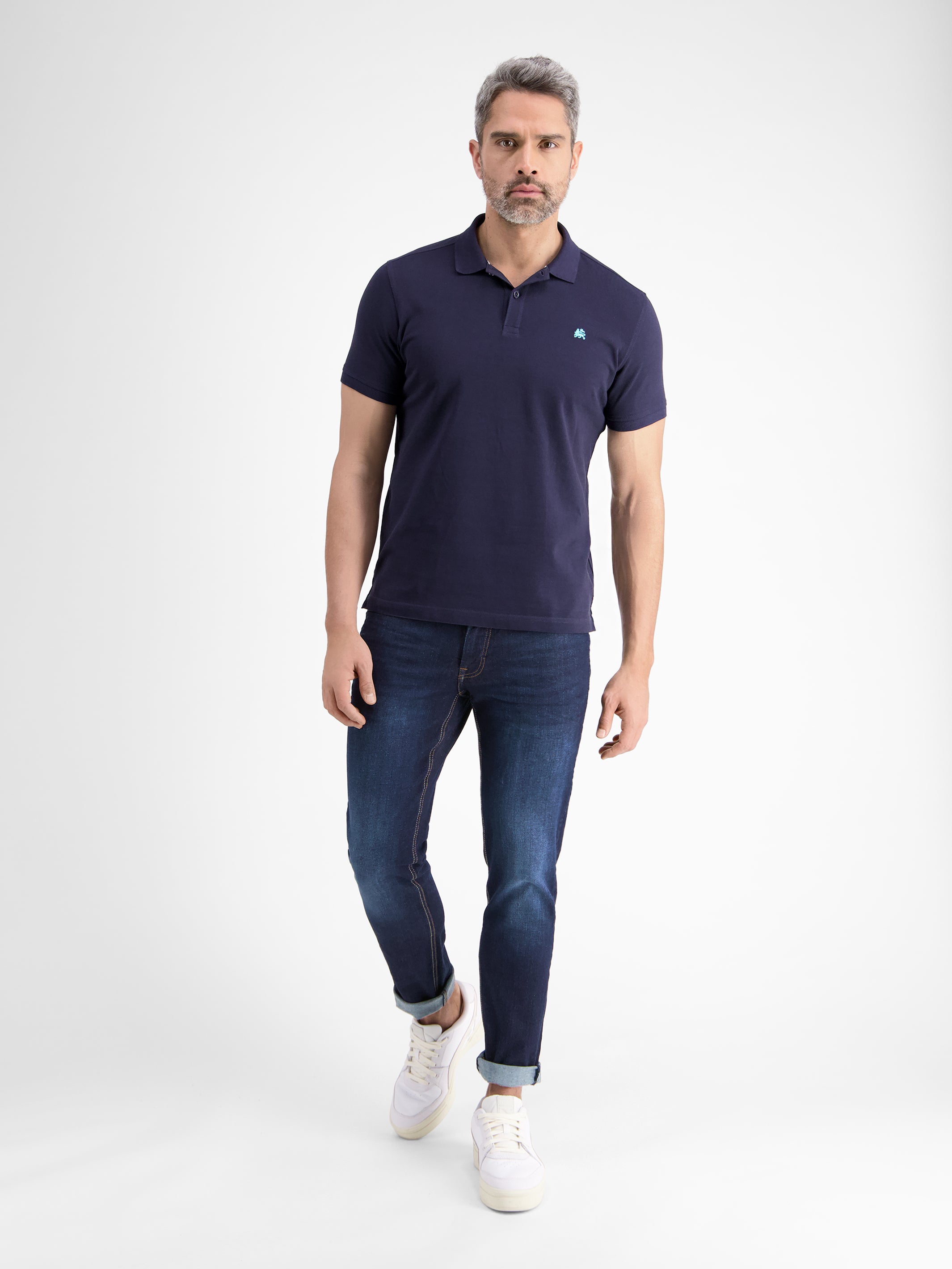 CONLIN 5-Pocket Stretch-Denim, SLIM FIT , blue - LERROS