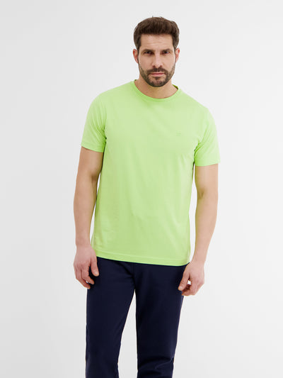 T-Shirt mit Rundhalsausschnitt aus nachhaltig produzierter Baumwolle