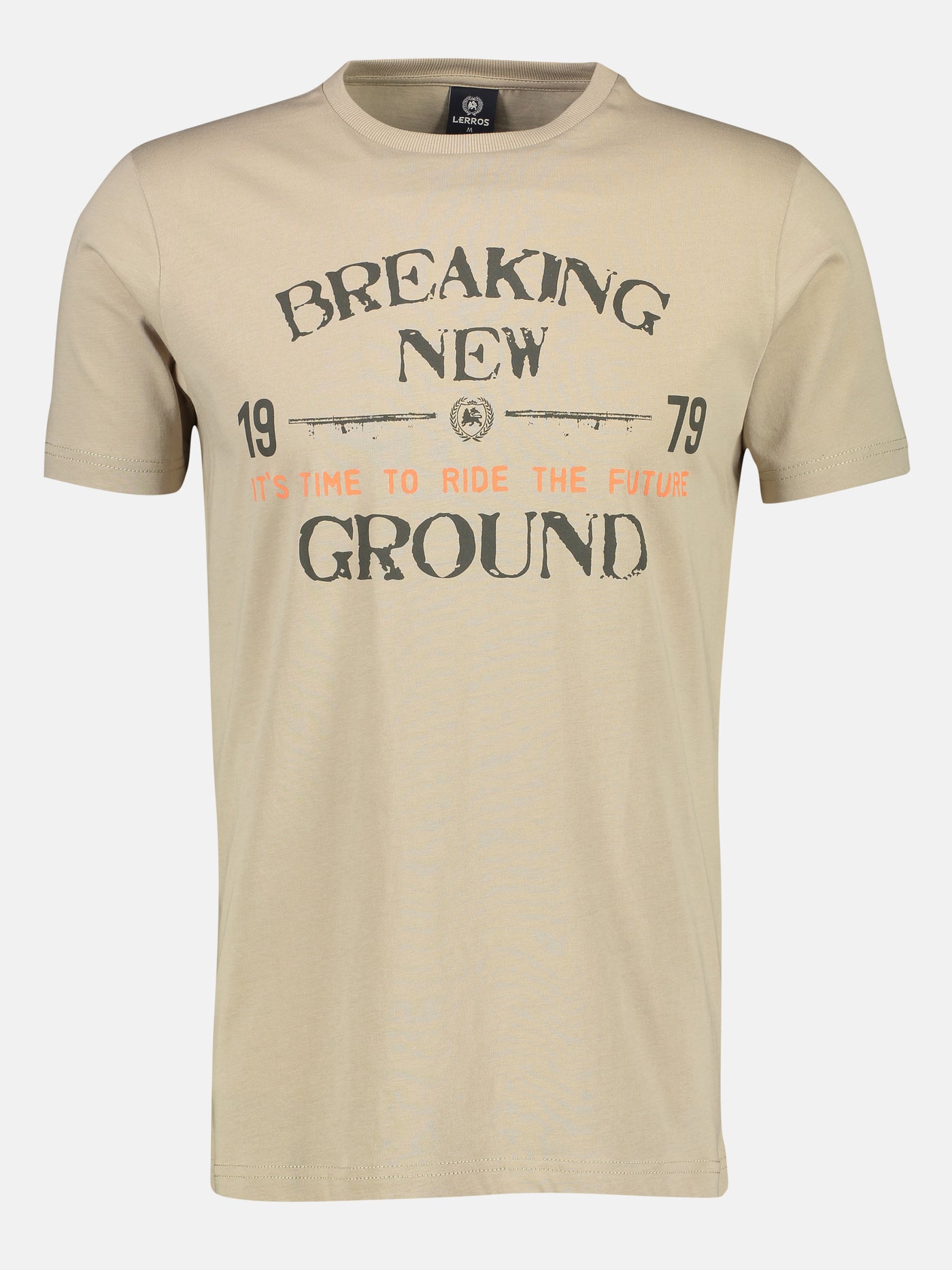 Klassisches T-Shirt mit Brustprint