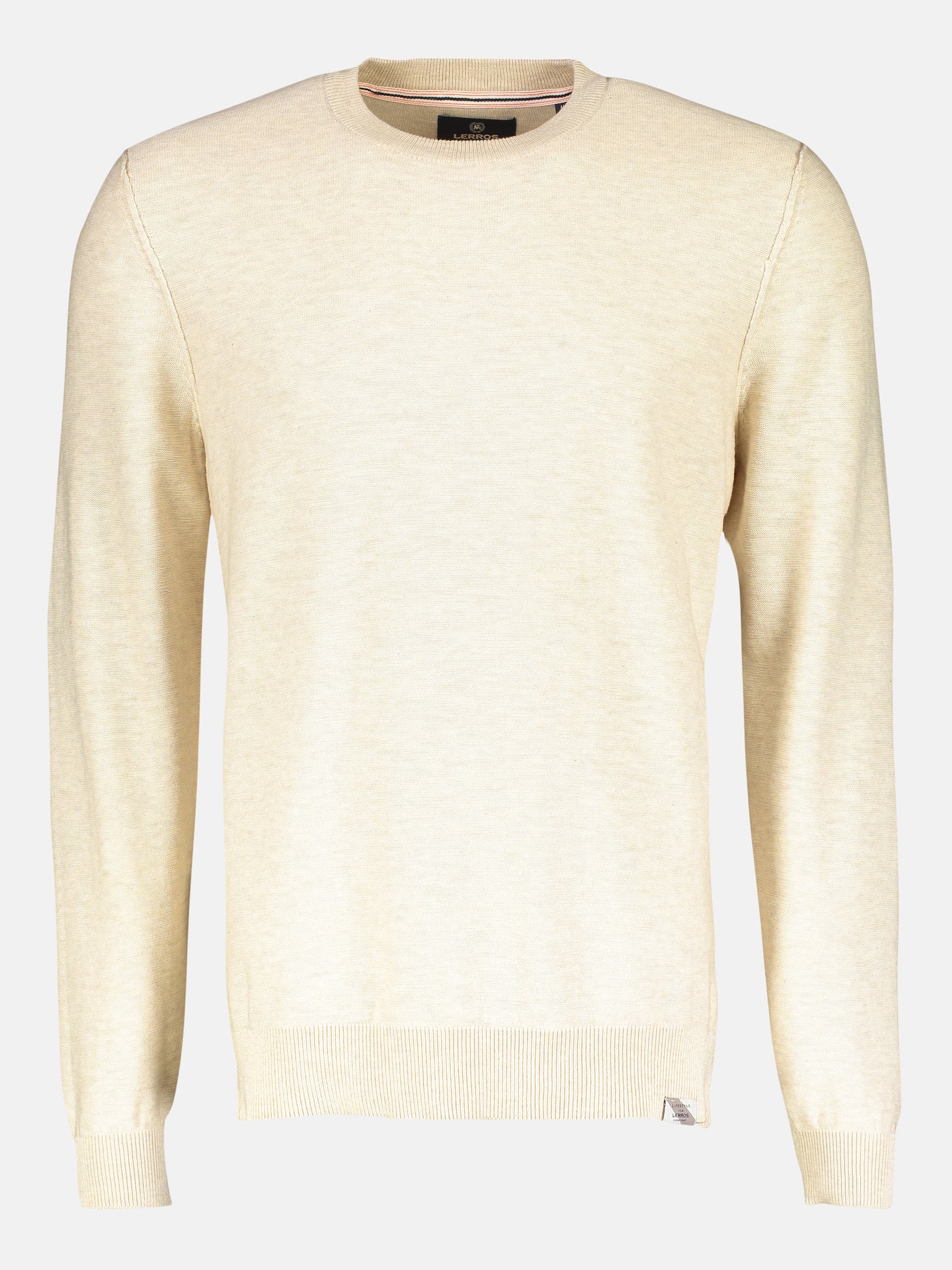 Knit sweater, sustainably produced