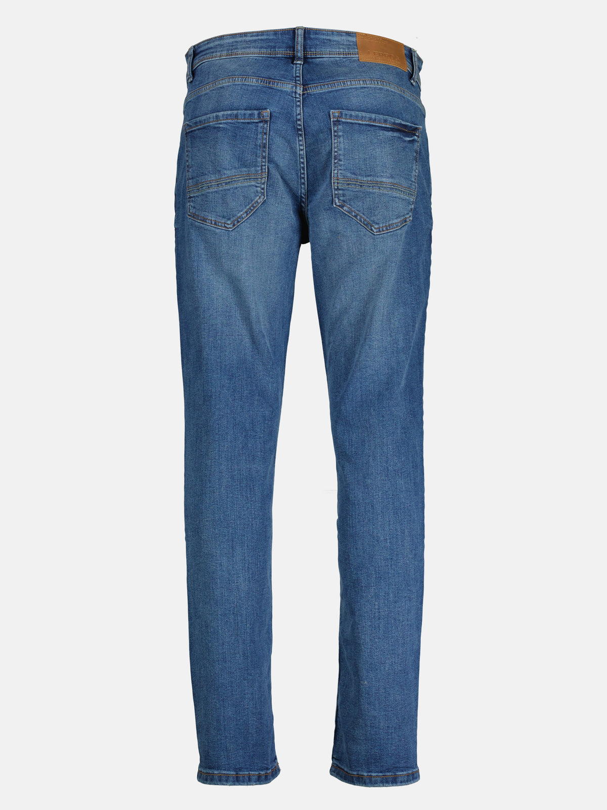 BAXTER 5-Pocket-Denim, RELAXED FIT, unifarben - LERROS