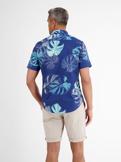 Shirt met korte mouwen en bloemenprint