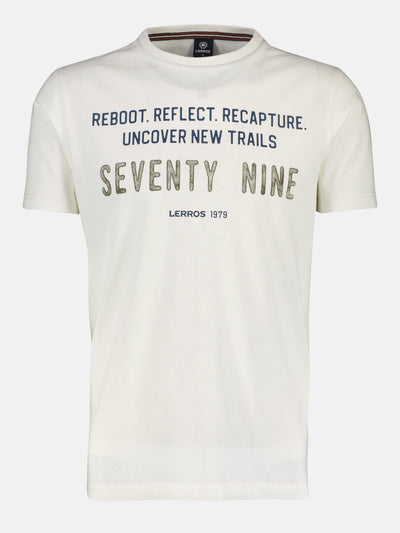 T-Shirt mit Brustprint *Seventy Nine*