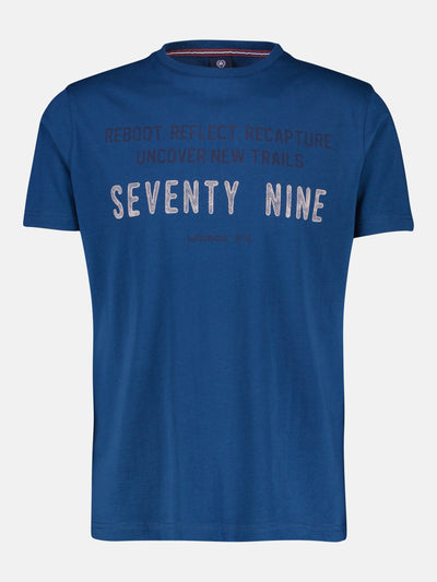 T-shirt met print op de borst *Seventy Nine*