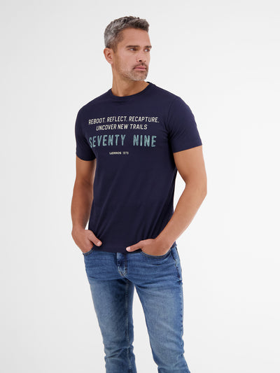 T-shirt with chest print *Seventy Nine*
