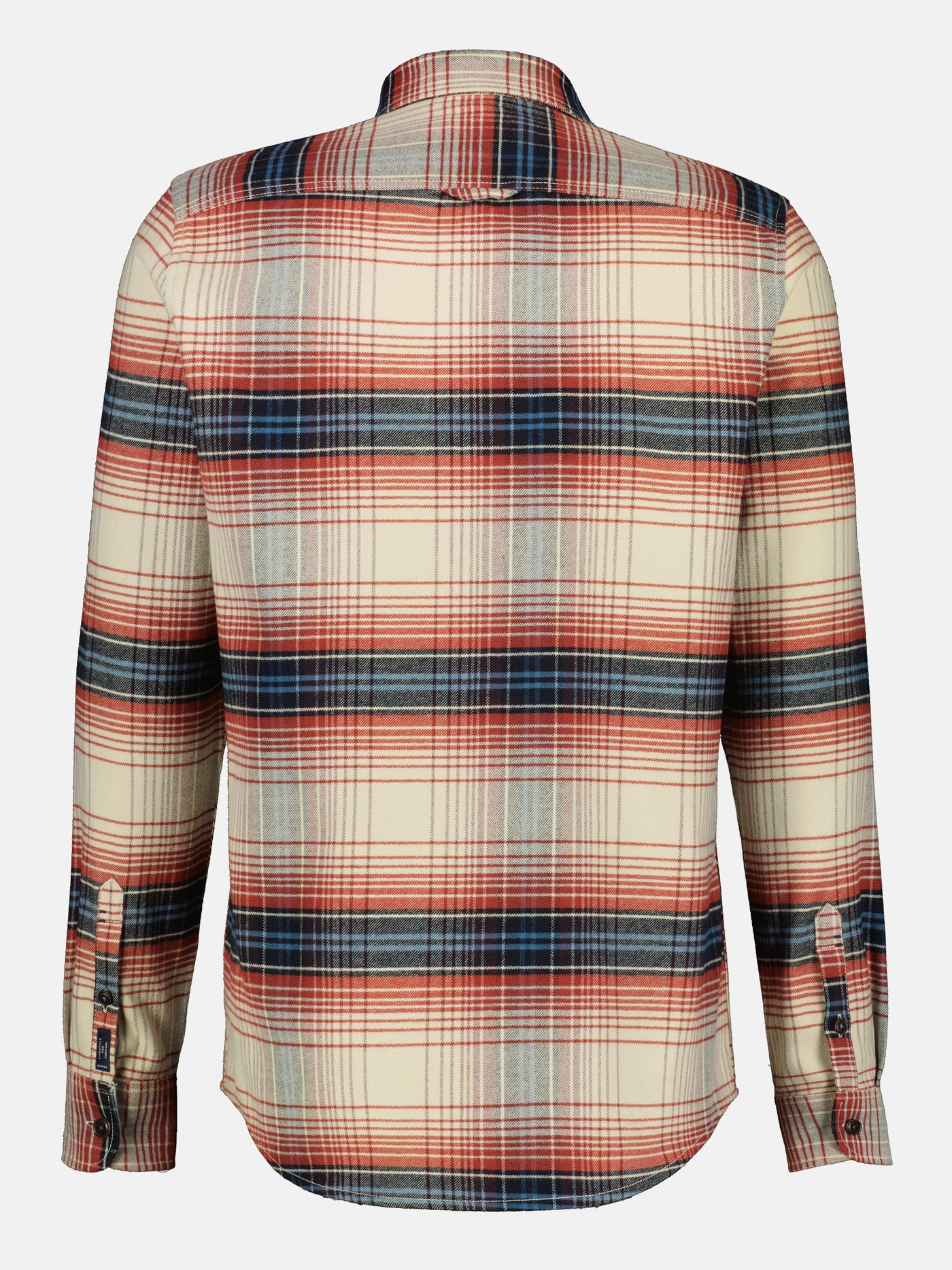 Casual overshirt in flannel check