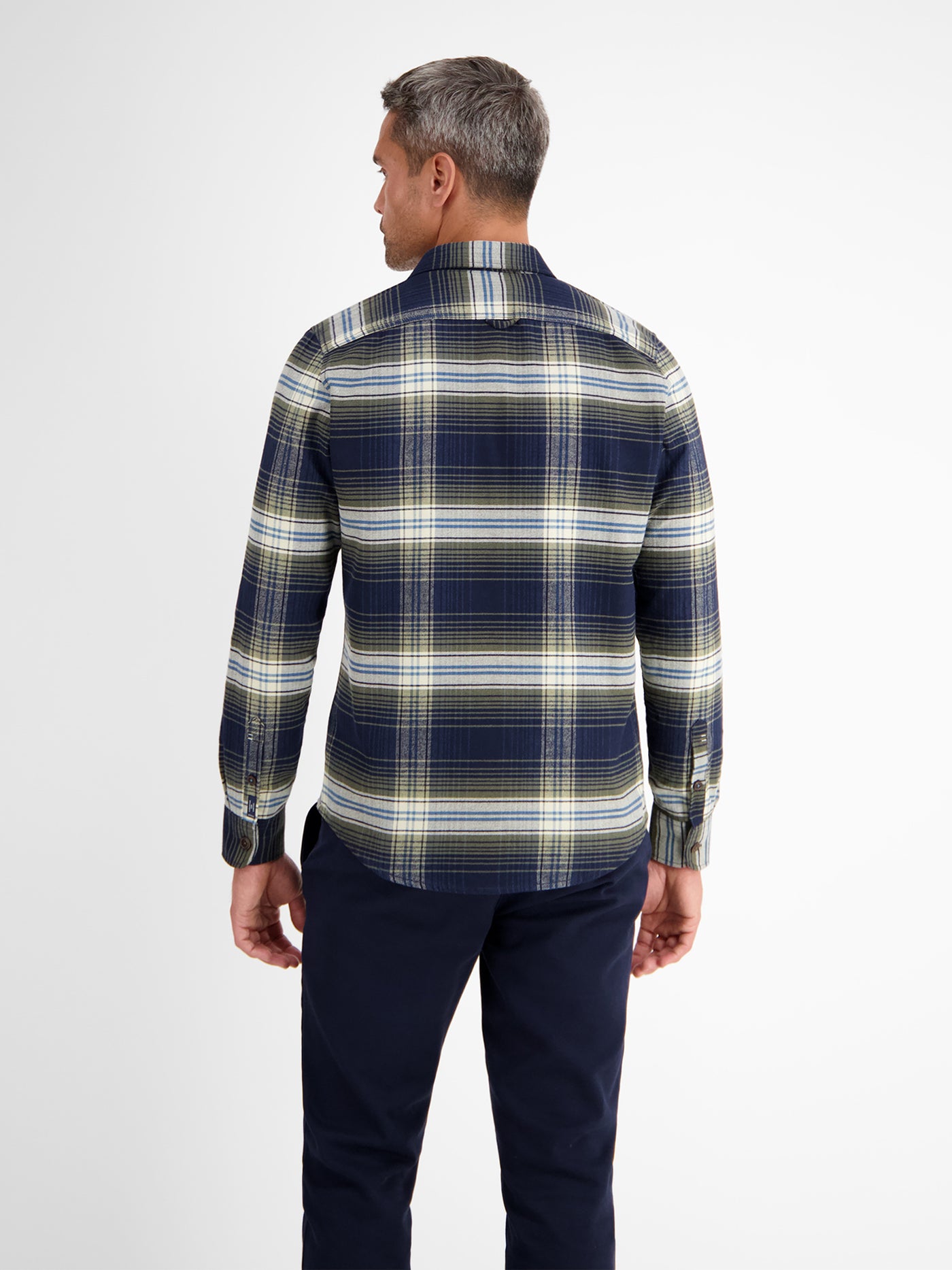 Lässiges Overshirt in Flanell-Check