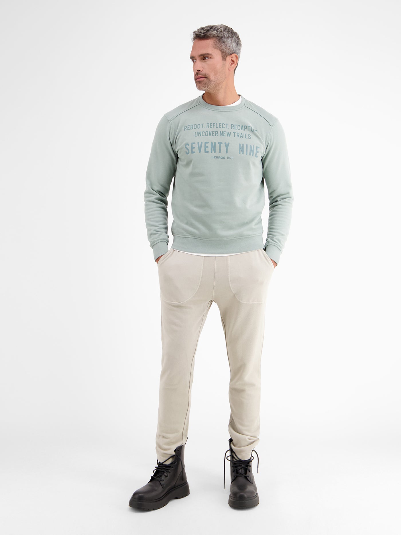 French-Terry Crewneck Sweatshirt