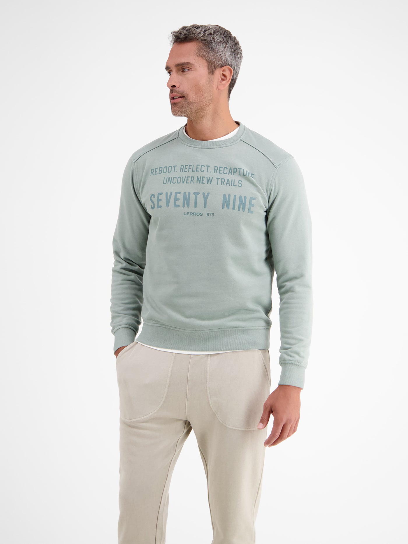 French-Terry Crewneck Sweatshirt