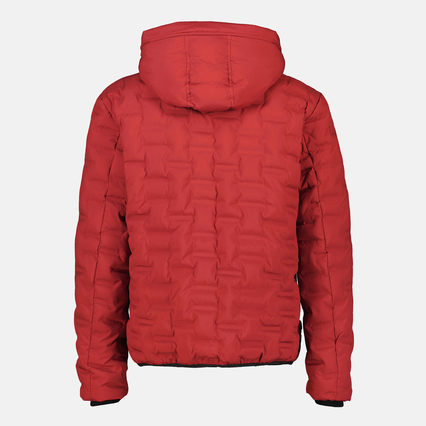 Hooded quilted jacket