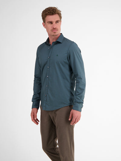 Long sleeve shirt, AOP, with cutaway collar