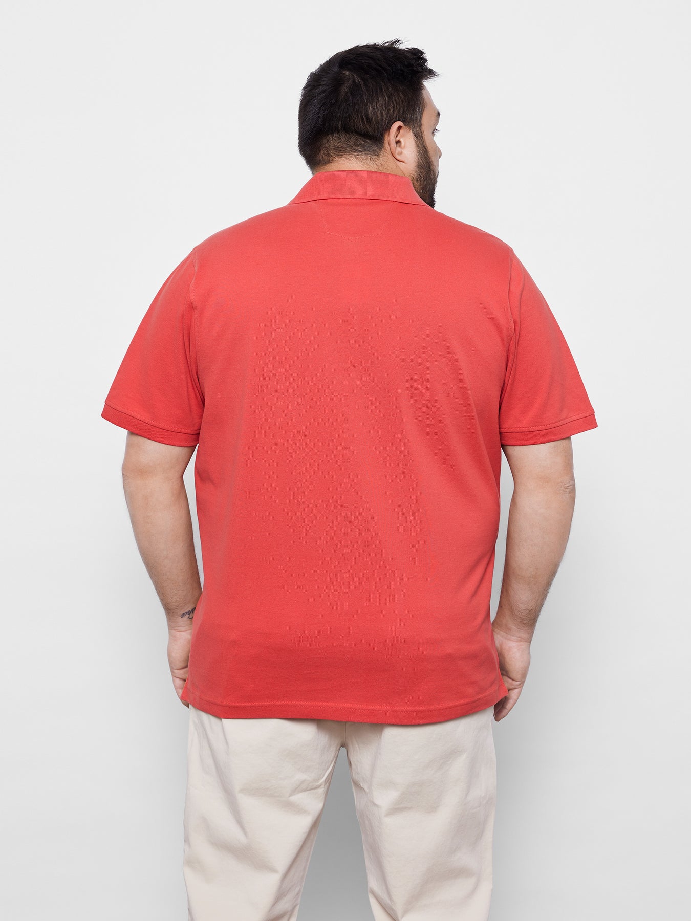 Piqué polo shirt, plain color – LERROS SHOP