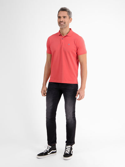 Piqué polo shirt in high-quality cotton, BCI-certified