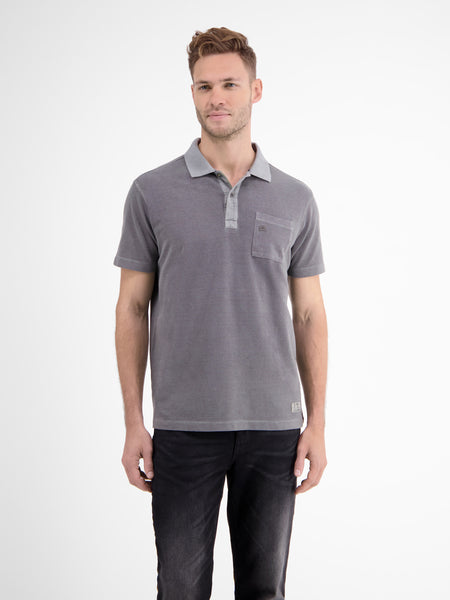 two-tone SHOP Polo shirt LERROS in piqué –