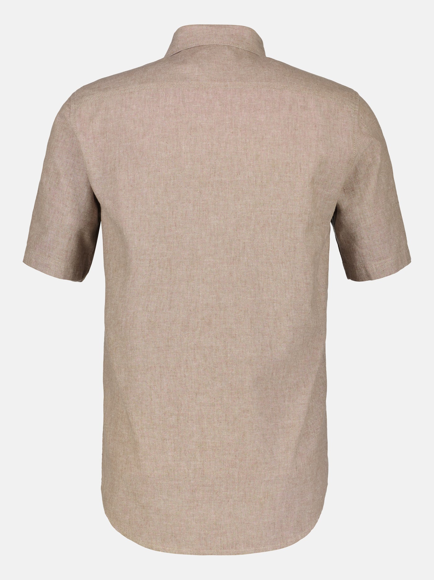 Short-sleeved shirt, cotton-linen mix