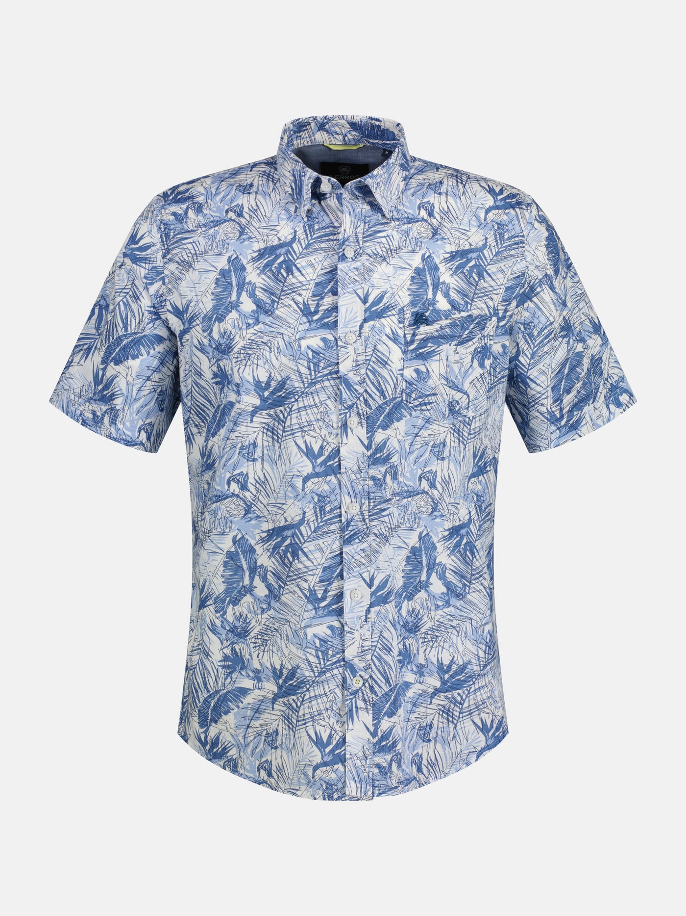 Jersey-Kurzarmhemd mit AOP – LERROS SHOP | Hemden
