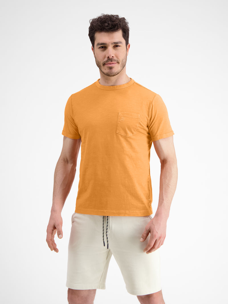 T-Shirt, uni-structure - LERROS