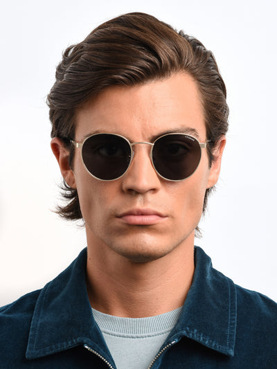 Polaroid sunglasses, lightweight, round design