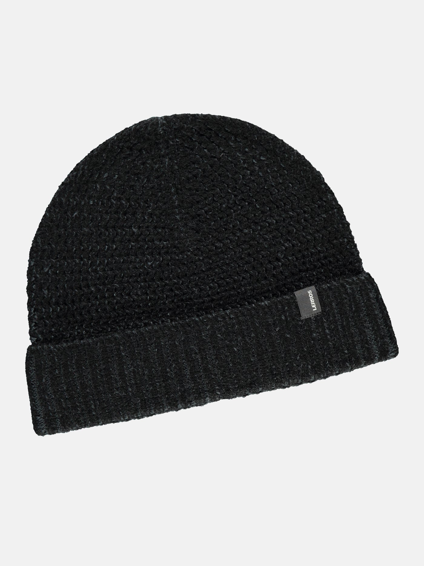 Textured knit hat