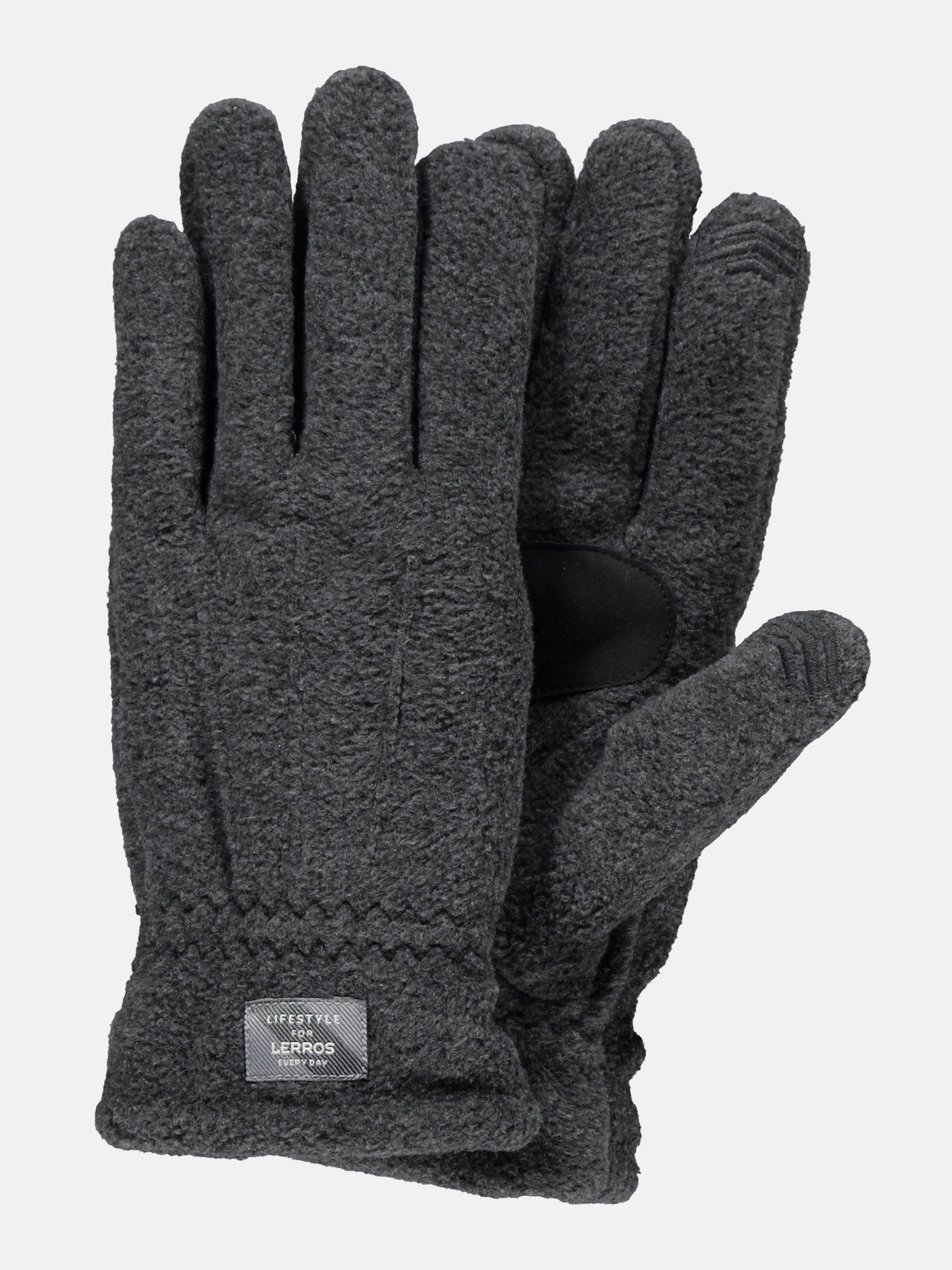 glove, – plain SHOP Fleece colour LERROS