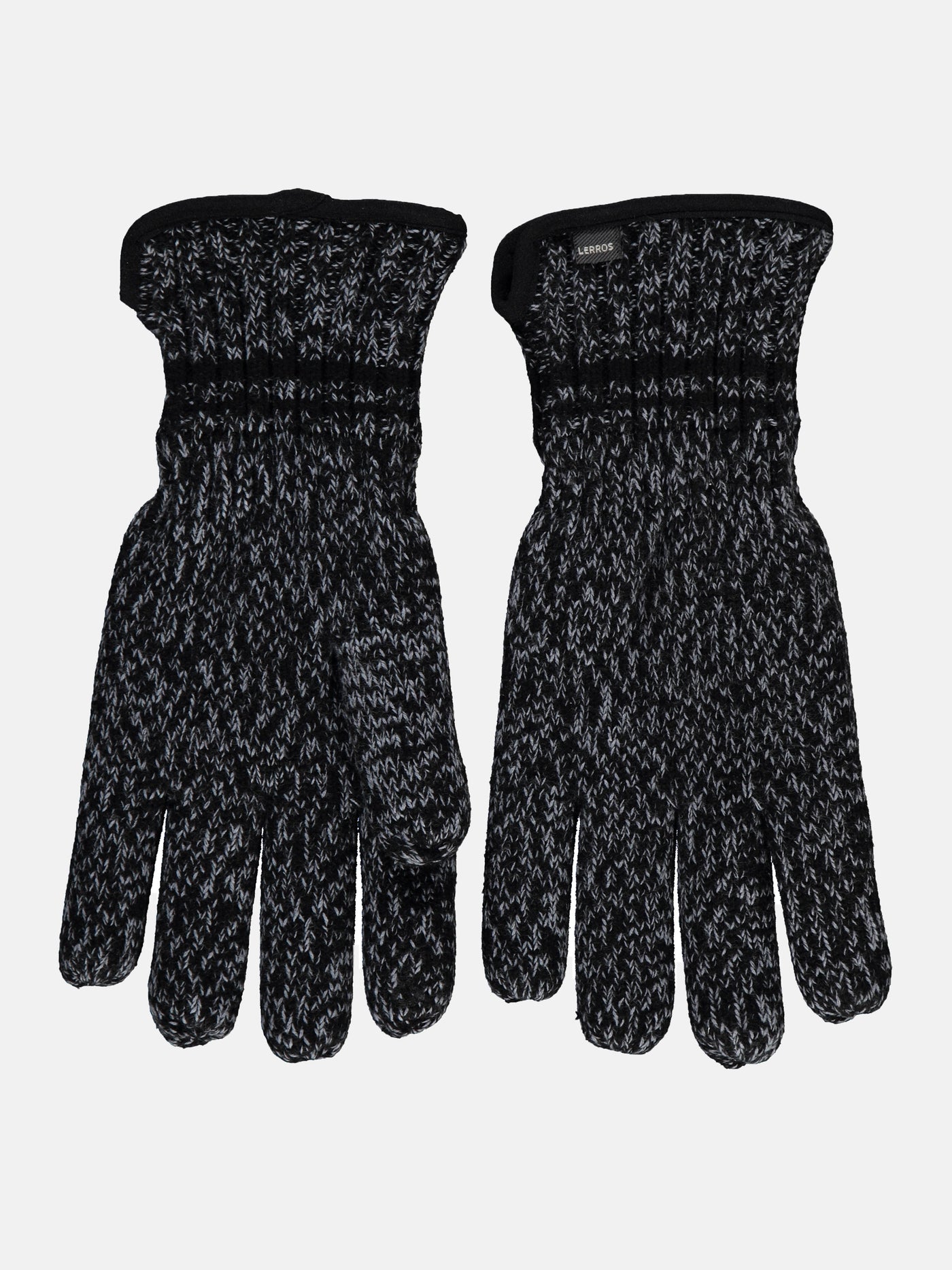 Knitted glove, melange