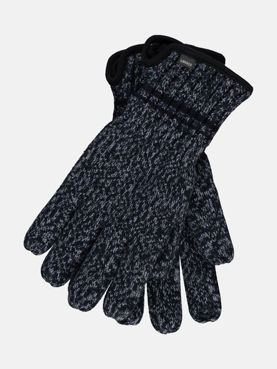 Knitted glove, melange