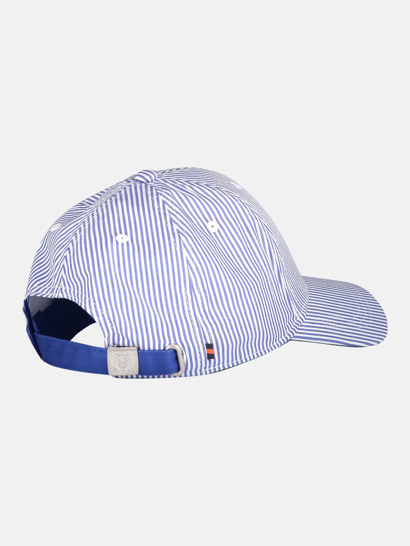Striped baseball cap