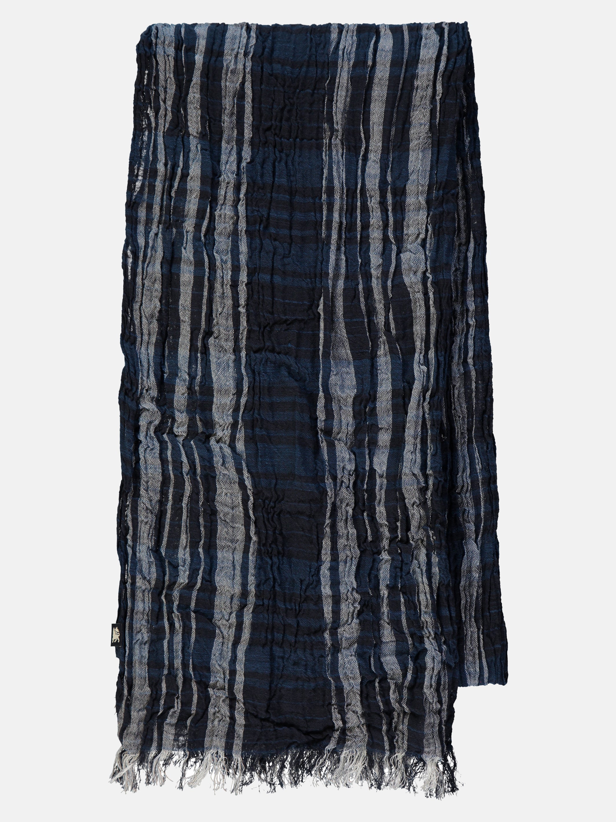 Schal mit Stripe-Check-Muster - LERROS