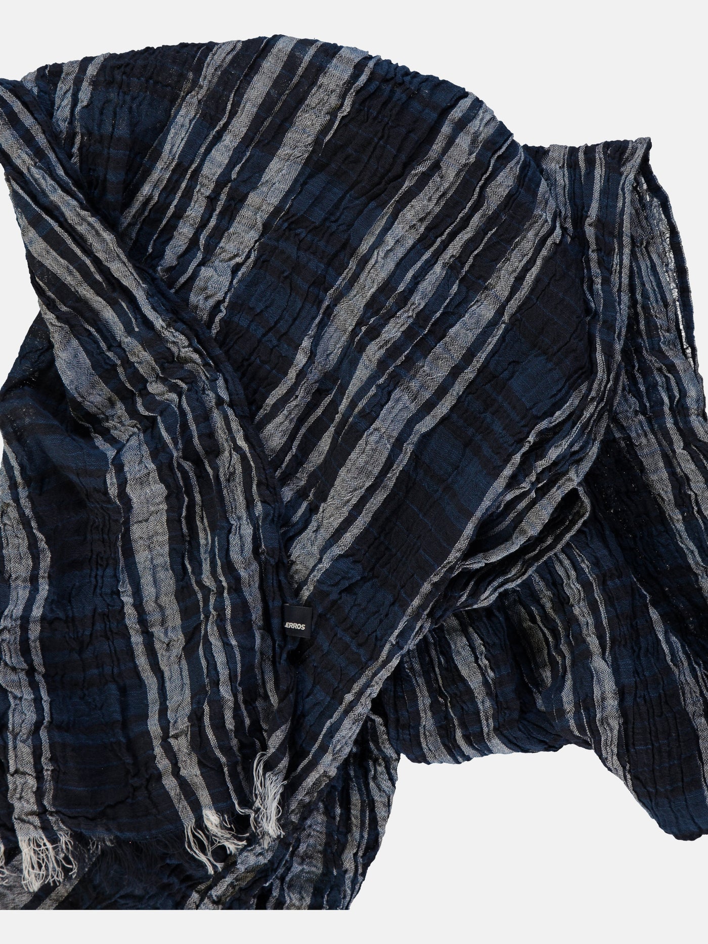 Schal mit Stripe-Check-Muster