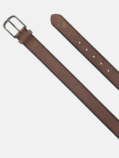 Leather belt, shaded look